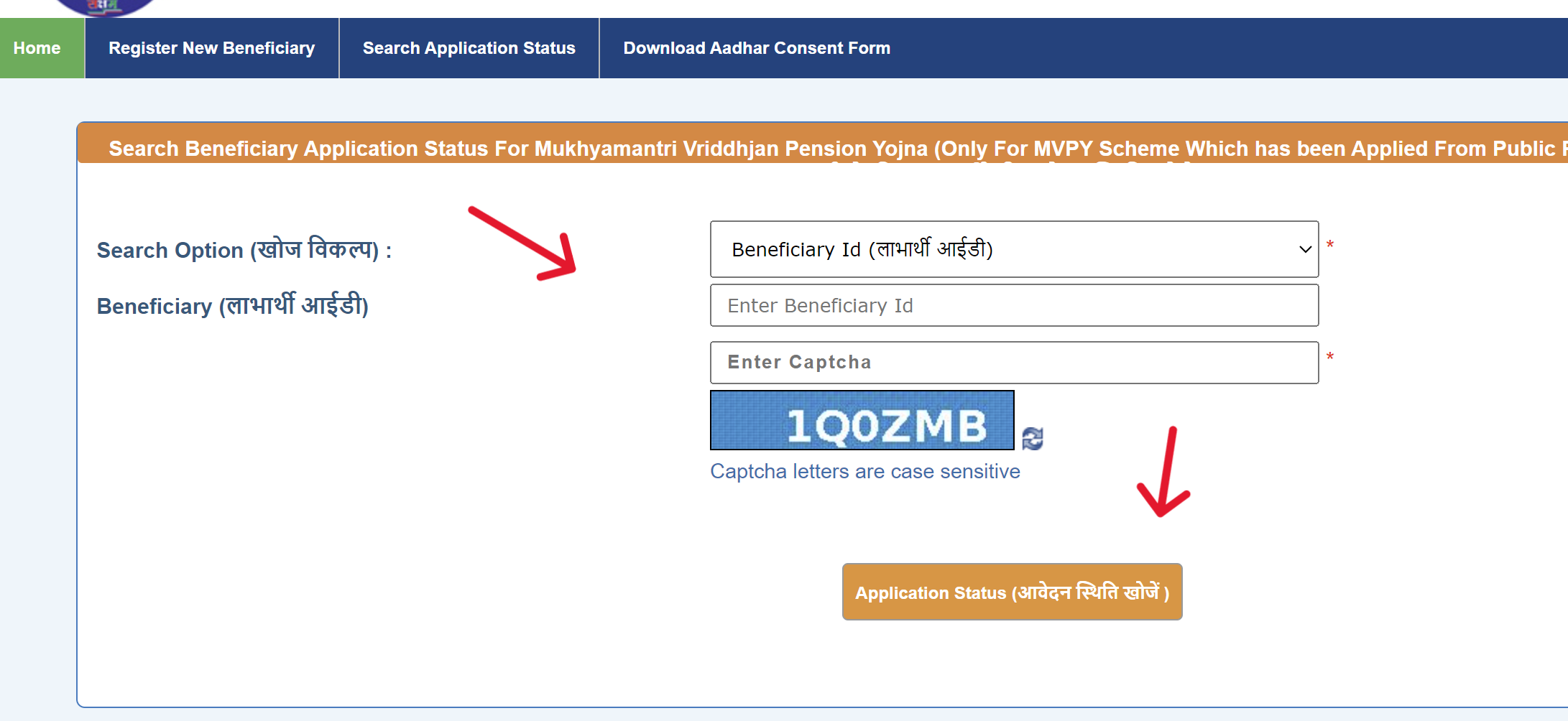 MVPY Application Status